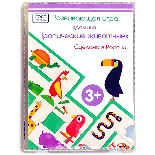 Домино Paremo Тропические животные от PAREMO