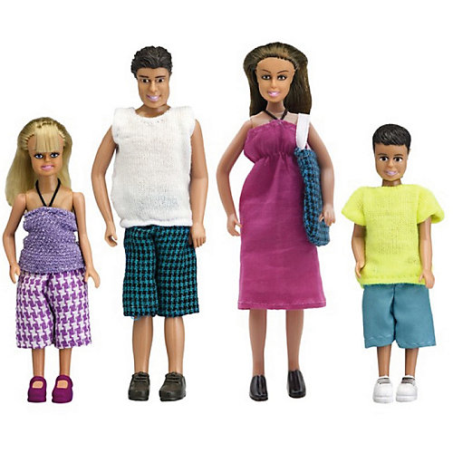 Набор кукол для домика Lundby "Стокгольм" Семья, 1:18 от Lundby