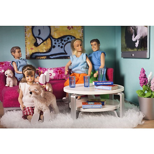 Набор кукол для домика Lundby "Стокгольм" Семья, 1:18 от Lundby
