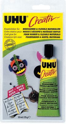 Клей для пенорезины UHU Creativ, 33 мл