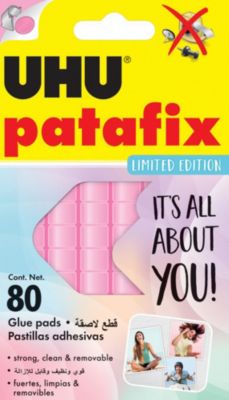 Клеящие подушечки UHU Patafix "Пастельные", 80 штук