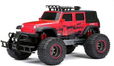 Радиоуправляемая машинка New Brightt Door Jeep 1:12 красный