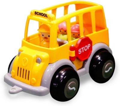 Игровой набор Viking Toys Школьный автобус MIDI с фигурками