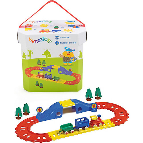 Игровой набор Viking Toys City Железная дорога, 21 элемент от Viking Toys