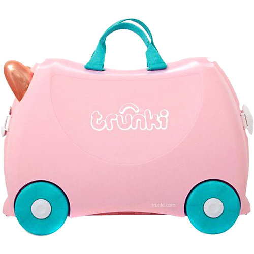 Чемодан на колесиках Фламинго Флосси, высота 33 см - розовый от TRUNKI
