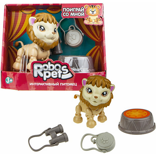 Игрушка 1Toy "Артист цирка: лев", звук от 1Toy