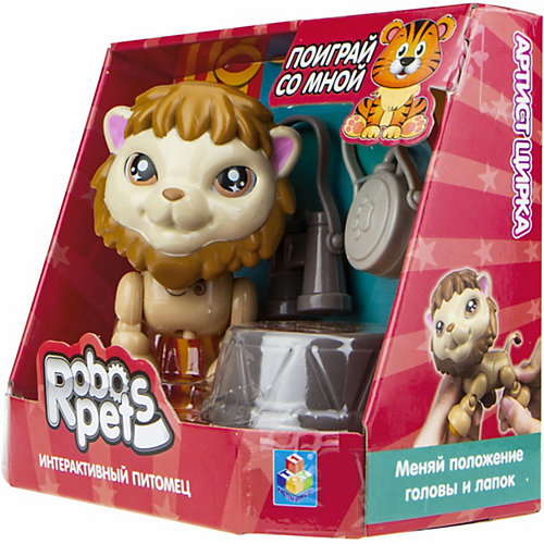 Игрушка 1Toy "Артист цирка: лев", звук от 1Toy