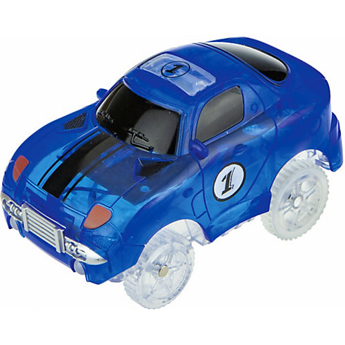 Игрушка 1Toy "Гибкий трек: спорткар", свет от 1Toy