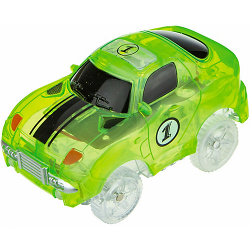 Игрушка 1Toy "Гибкий трек: спорткар", свет от 1Toy