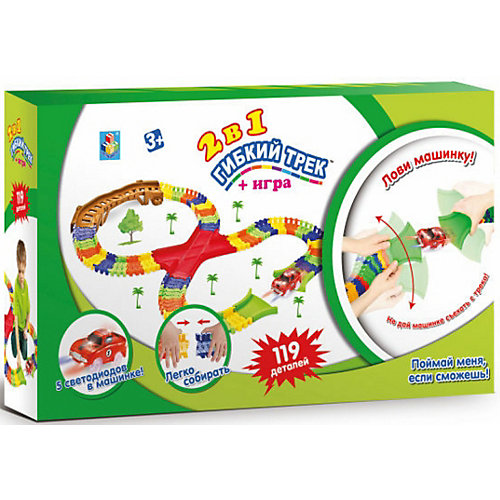 Игровой набор 1Toy "Гибкий трек: стройплощадка" от 1Toy