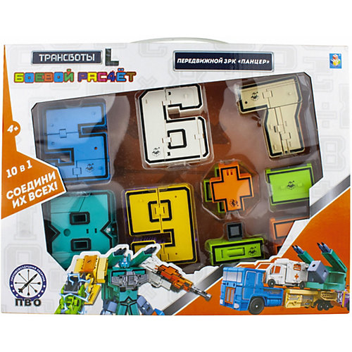 Игровой набор 1Toy L "Трансботы ПВО: передвижной ЗРК панцер" от 1Toy