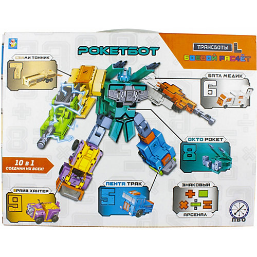 Игровой набор 1Toy L "Трансботы ПВО: передвижной ЗРК панцер" от 1Toy