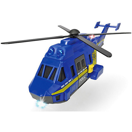 Полицеский вертолет Dickie Toys, 26 см, свет и звук от Dickie Toys