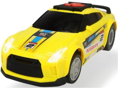 Машинка Dickie Toys "Рейсинговый автомобиль Nissan GTR", 25,5 см, свет и звук