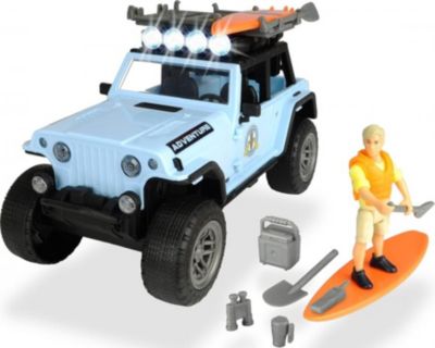 Игровой набор серфера Dickie Toys Jeepster Commando PlayLife, 22 см