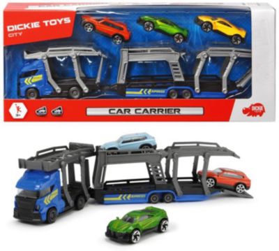 Игровой набор Dickie Toys "Автовоз и 3 машинки", 28 см