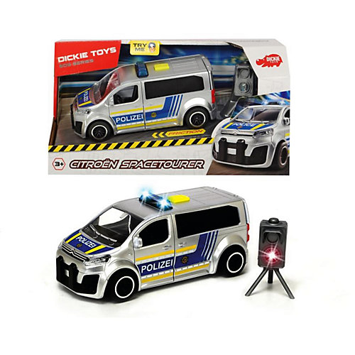 Машинка Dickie Toys "Полицейский минивэн Citroen SpaceTourer", фрикционный, 15 см от Dickie Toys