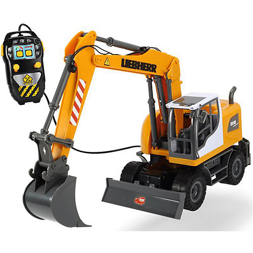 Экскаватор Dickie Toys Liebherr, 53 см, дистанционное управление от Dickie Toys