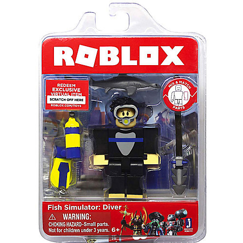 Игровая фигурка Jazwares Roblox Симулятор рыбалки: Дайвер от Jazwares