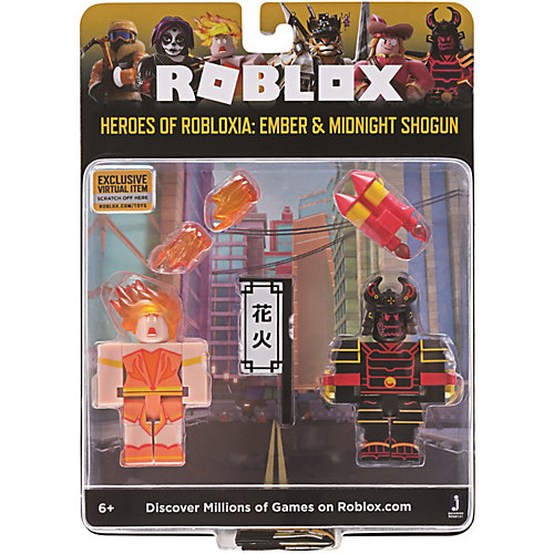 Набор фигурок Jazwares Roblox Герои Роблоксии: Эмбер и Полуночный Сёгун от Jazwares