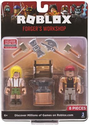 Roblox 2er Pack Figuren Forger S Workshop Jazwares Mytoys - action spielfiguren mit roblox film actionfiguren