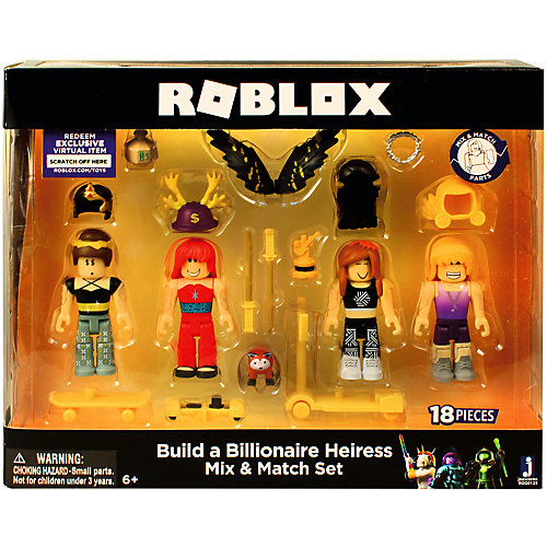 Набор фигурок Jazwares Roblox Создайте наследницу Миллиардера от Jazwares