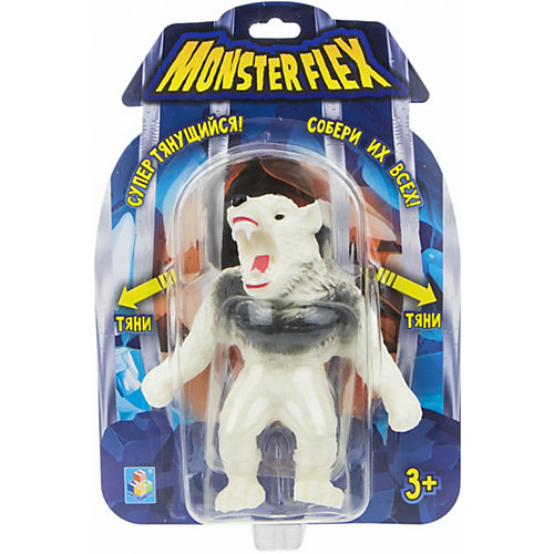 Тянущаяся фигурка 1Toy Monster Flex Арктический оборотень от 1Toy