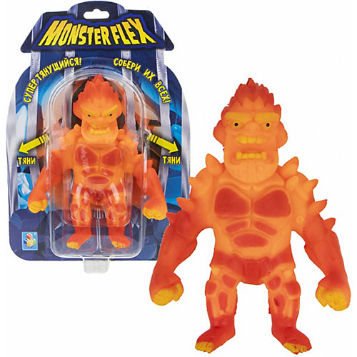 Тянущаяся фигурка 1Toy Monster Flex Вулкан от 1Toy