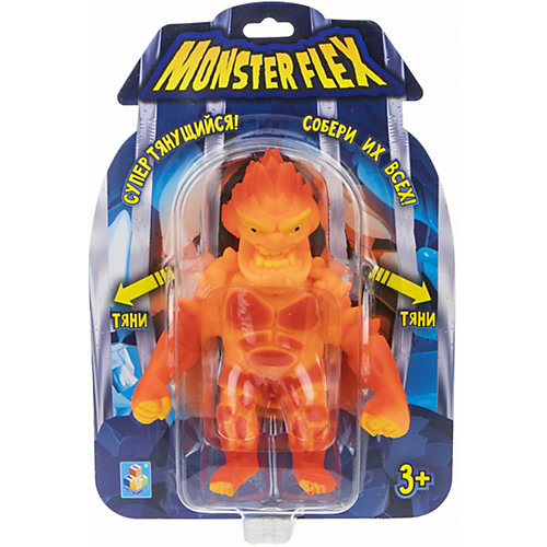 Тянущаяся фигурка 1Toy Monster Flex Вулкан от 1Toy