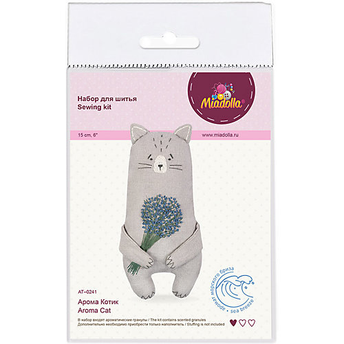 Набор для изготовления игрушки Miadolla Арома котик 15 см от Miadolla