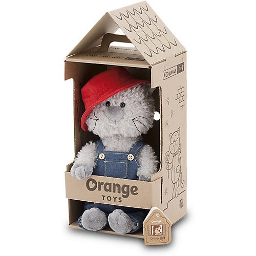 Мягкая игрушка Orange Life Кот Обормот: На прогулке, 30 см от Orange