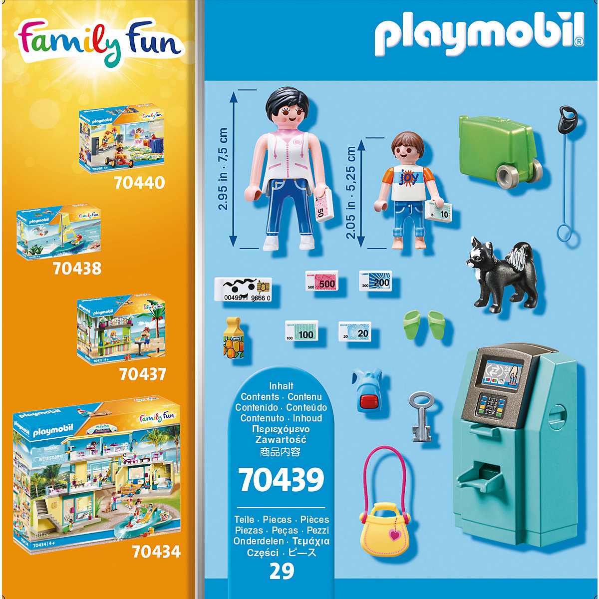 PLAYMOBIL® 70439 Urlauber mit Geldautomat