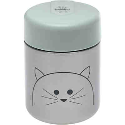 Edelstahl Thermobehäter Food Jar Little Chums Cat, 315 ml
