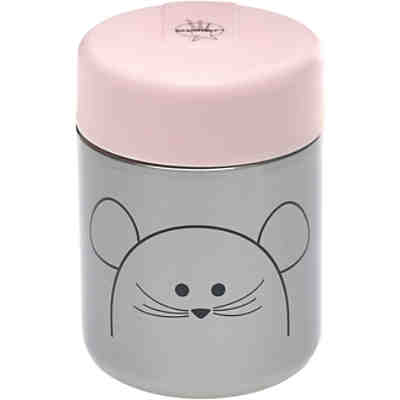 Edelstahl Thermobehäter Food Jar Little Chums Mouse, 315 ml