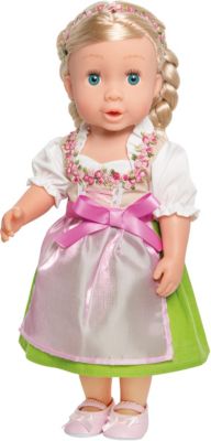 Nr 2411... Puppen Kleidung Puppen Body Glücksschäfchen für 35-45 cm  Heless 