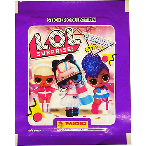 Пакетик с наклейками Panini L.O.L. Surprise 3, 5 наклеек от Panini