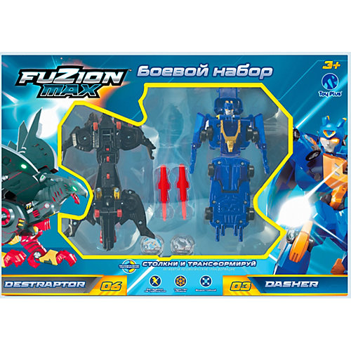 Набор Toy Plus Fuzion Max Destraptor и Dasher от Toy Plus