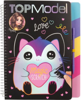 TOPModel Magic Scratch Book