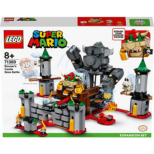 Конструктор LEGO Super Mario Решающая битва в замке Боузера. Дополнительный набор 71369, 1010 элементов от LEGO