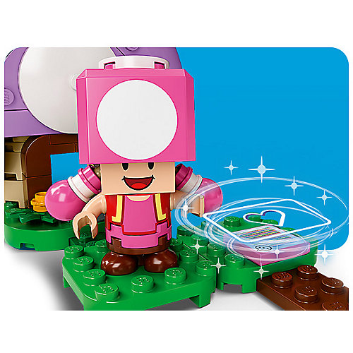 Конструктор LEGO Super Mario Погоня за сокровищами Тоада. Дополнительный набор 71368, 464 элемента от LEGO