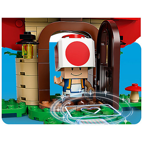 Конструктор LEGO Super Mario Погоня за сокровищами Тоада. Дополнительный набор 71368, 464 элемента от LEGO