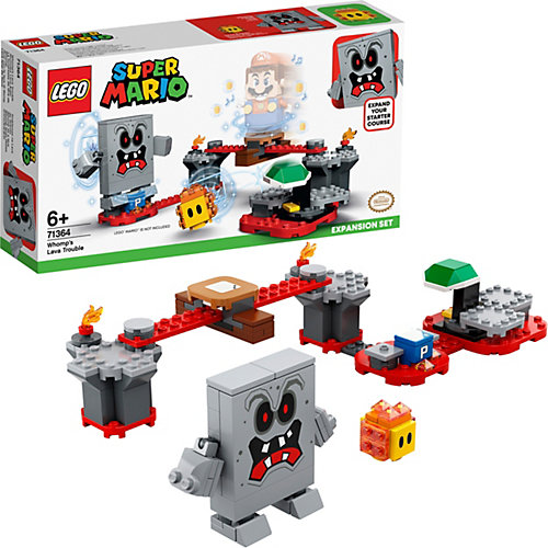 Конструктор LEGO Super Mario Неприятности в крепости Вомпа. Дополнительный набор 71364, 133 элемента от LEGO