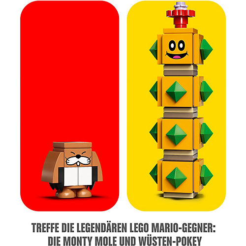 Конструктор LEGO Super Mario Поки из пустыни. Дополнительный набор 71363, 180 элементов от LEGO
