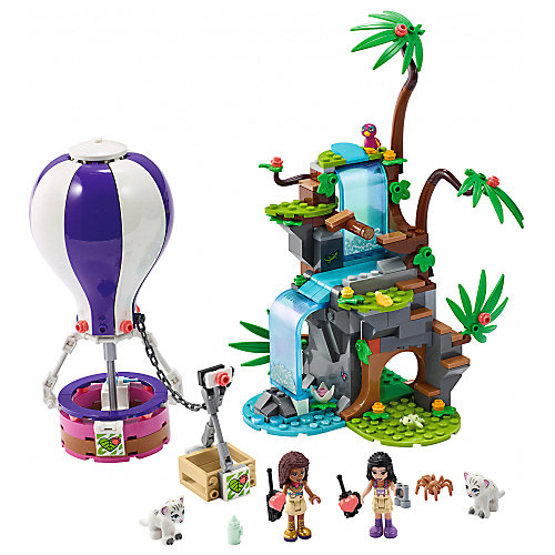 Конструктор LEGO Friends 41423: Джунгли: спасение тигра на воздушном шаре от LEGO