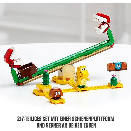 Конструктор LEGO Super Mario Мощная атака Растения-пираньи. Дополнительный набор 71365, 217 элементов от LEGO