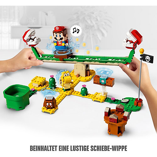Конструктор LEGO Super Mario Мощная атака Растения-пираньи. Дополнительный набор 71365, 217 элементов от LEGO