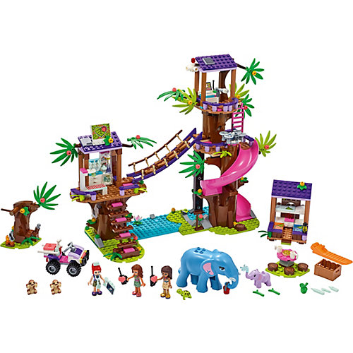 Конструктор LEGO Friends 41424: Джунгли. Штаб спасателей от LEGO