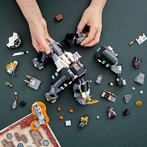 Конструктор LEGO Ninjago 71719 Бронированный носорог Зейна от LEGO