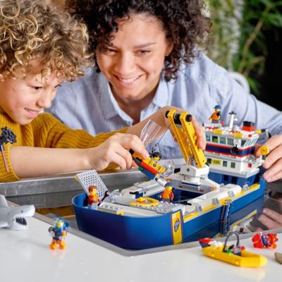 Neu LEGO City 60266 Meeresforschungsschiff 15007131 