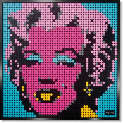 marilyn monroe andy warhol lego